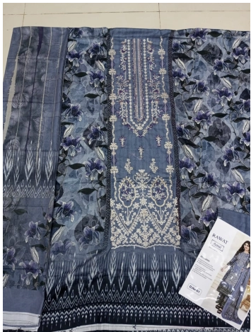 Premium Quality Pakistani Inspierd Rawat Catalogue Unstitched Collection - Surma 1250