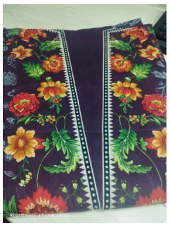 Premium Quality Luxury Lawn Unstitched Collection - Purple Colour 950