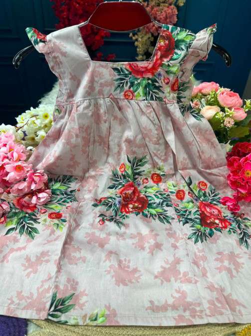 1 Piece Baby Dress - 250 Off White