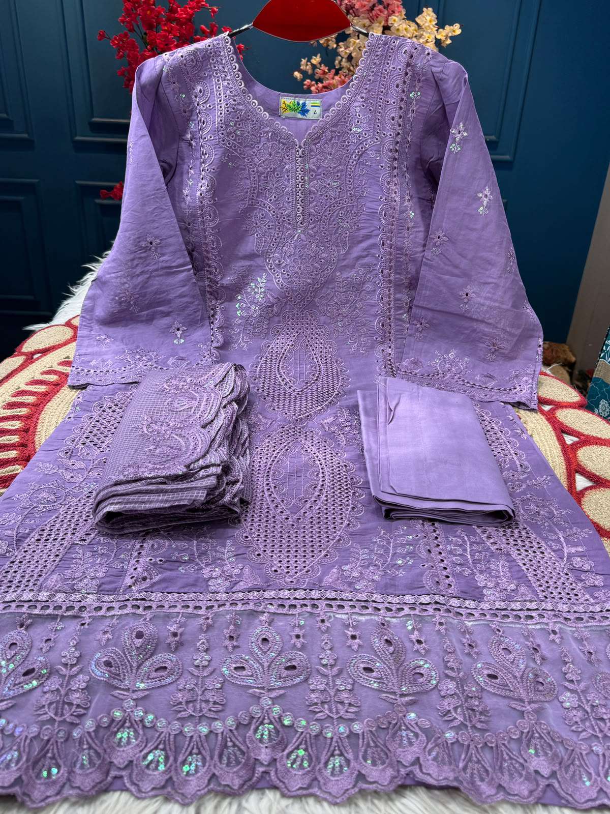 Party Vibe Lavender Boutique Dress - 1950