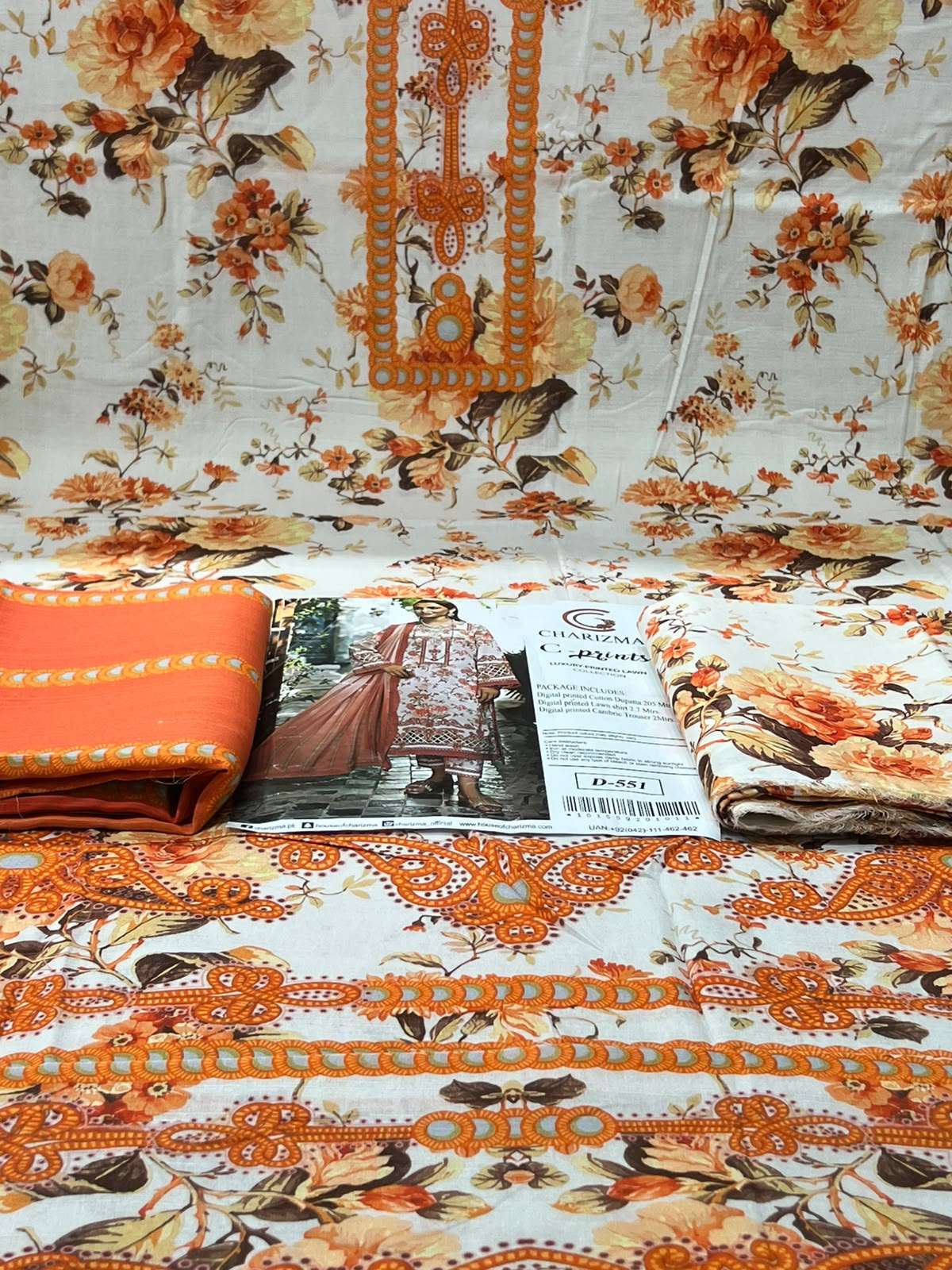OFF White Breezy Lawn Serenade - 1200