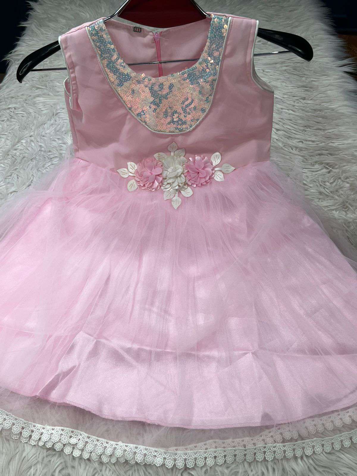Pastel Pink Fairy Baby Dress