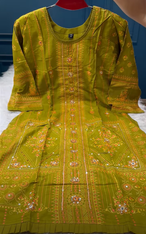 Kashmiri Cotton Party Wear - 1400