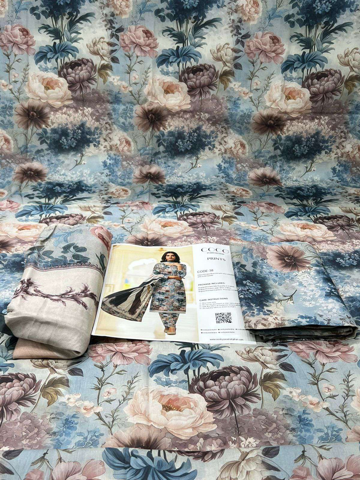 COCO Unstitched Salwar Kamiz - 1150