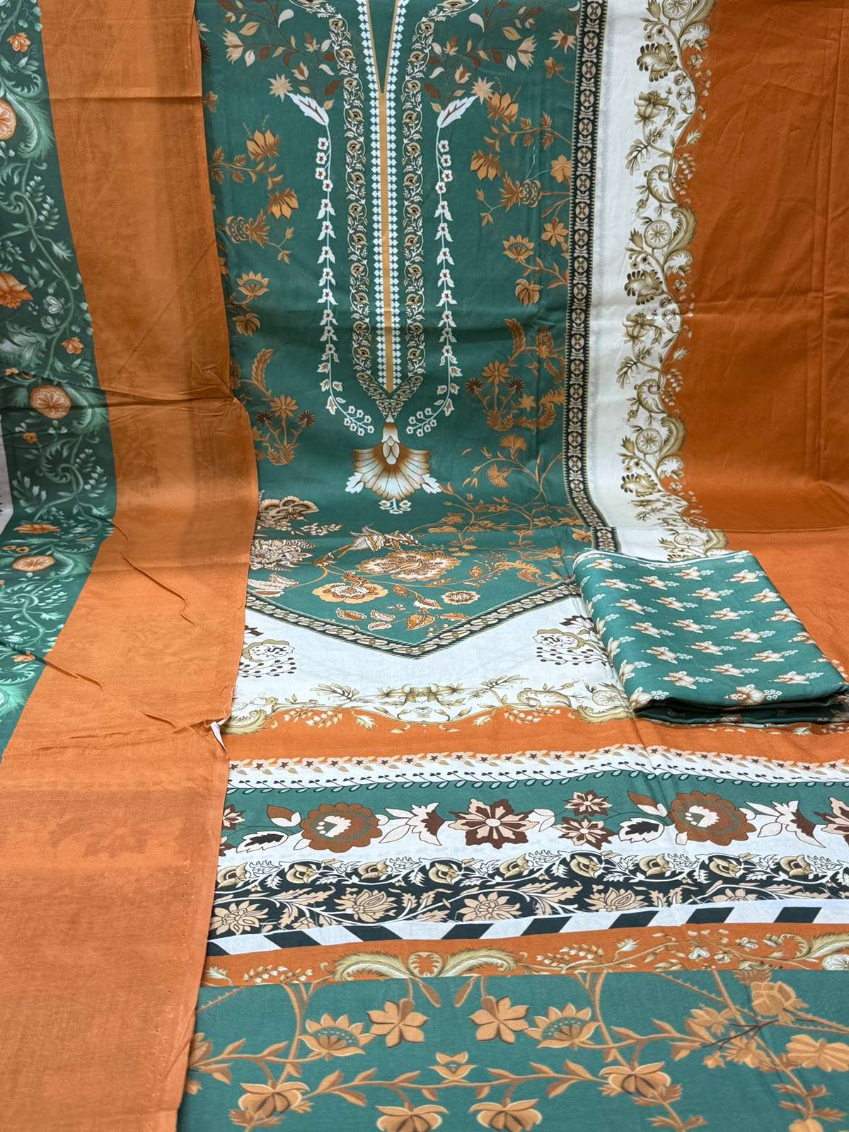 999 Mint Luxury Lawn Dress