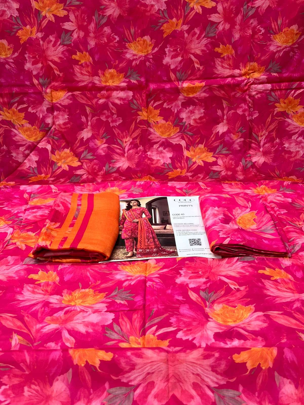 Trendy Everyday Stitched COCO Hot Pink - 1250