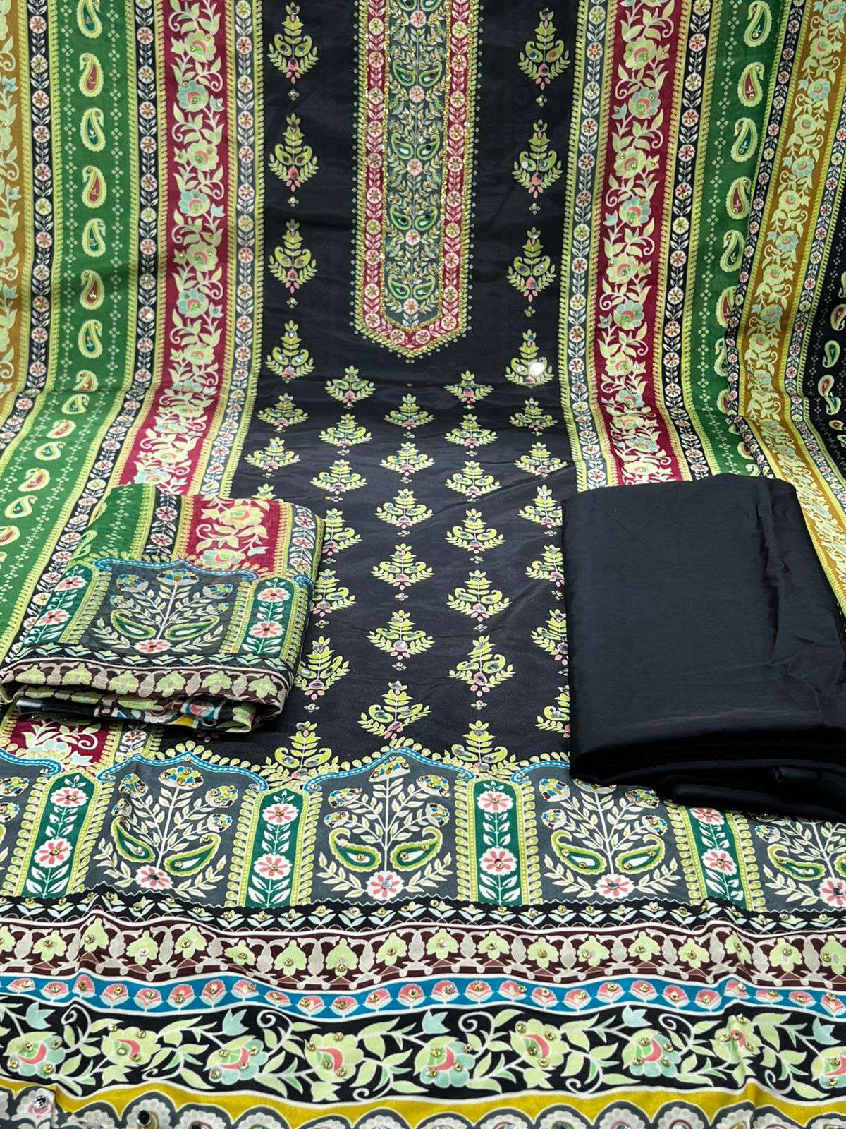 Lahori Silk Party Ware - 1200 .13