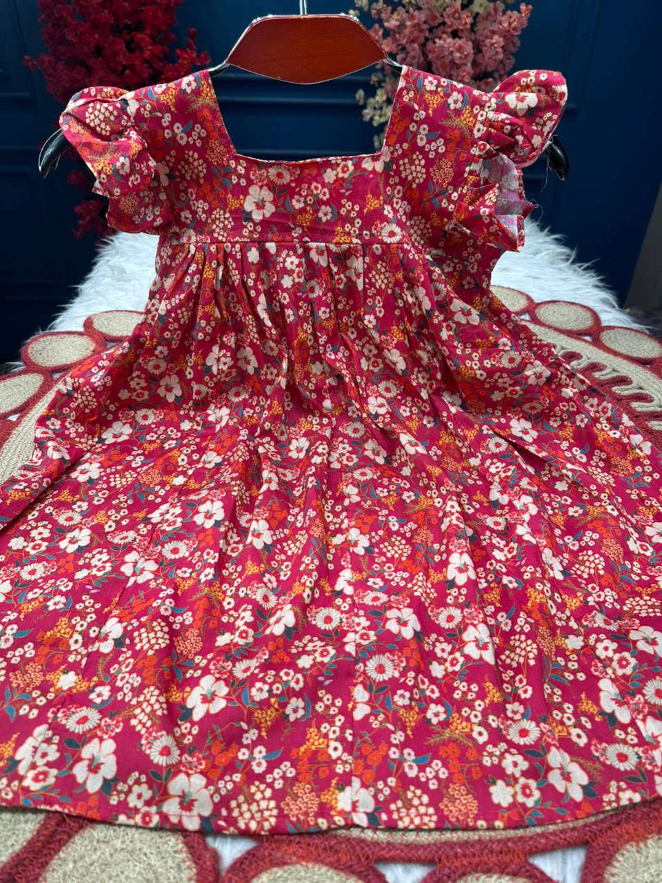 Adorable Red Baby Dress