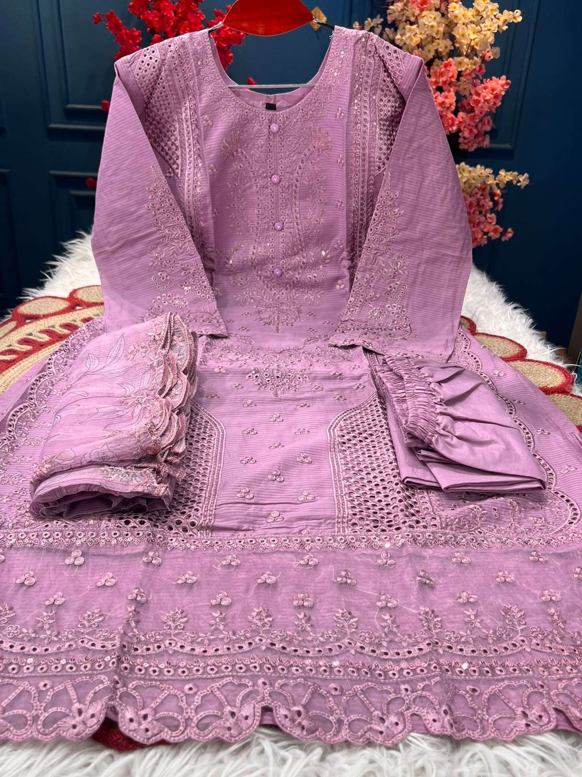 Fashionable Onion Salwar Kamiz - 2200