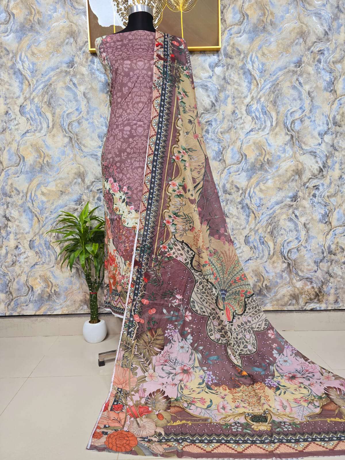 ONION UNSTITCHED Salwar Kamiz - 950