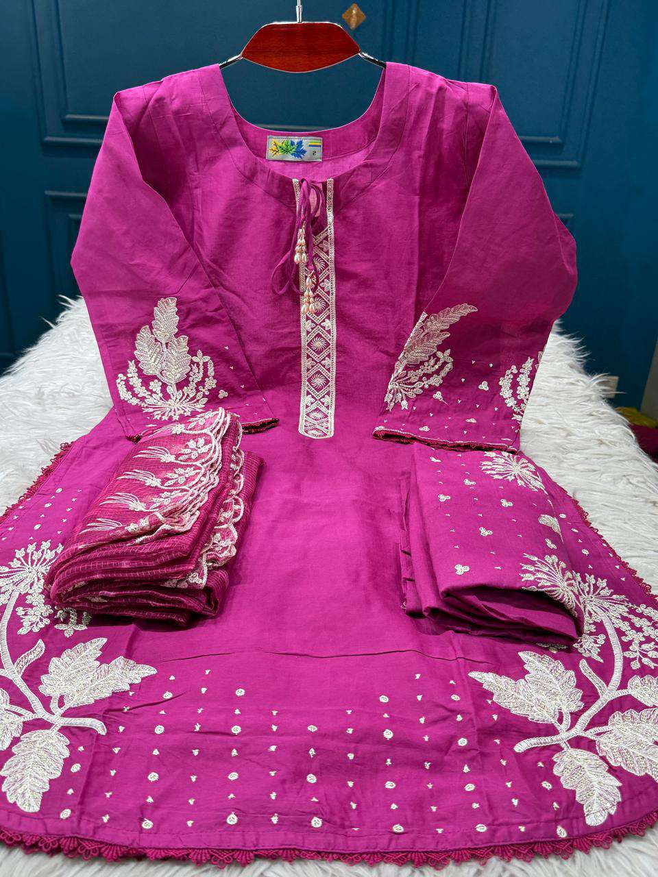 Farshi Cut Stitched Collection - 1700 misty