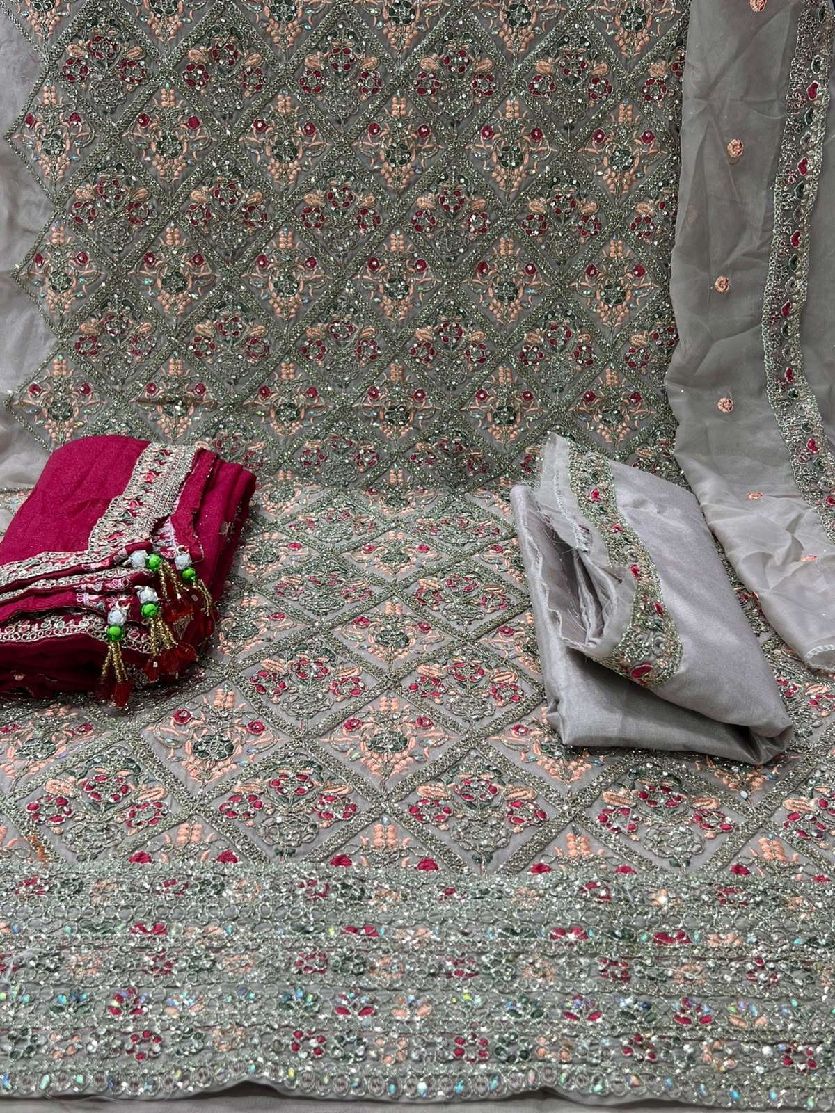 Dragon Dupatta Boutique Embroidered Collection - 2400