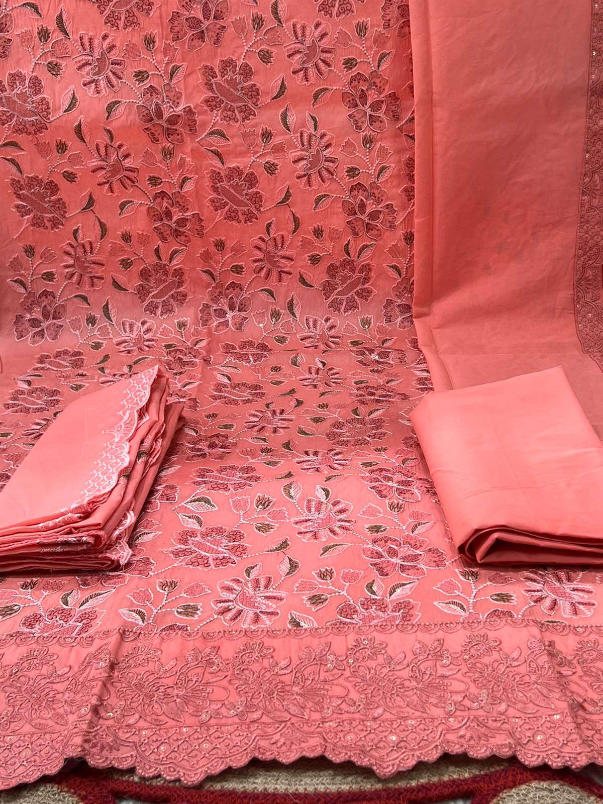 Nawabi Peach Party Unready Fit - 1600