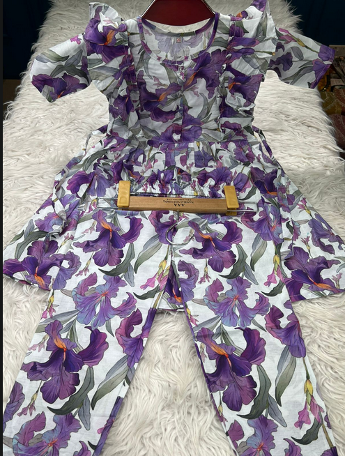 MOST Demanded Premium Quality 2 Piece Wonderful BABY Collection - purple