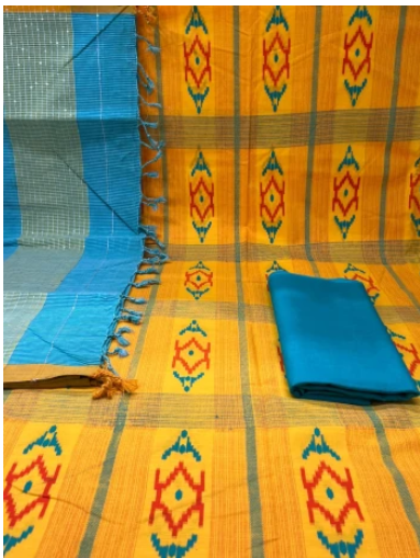 NEW ARRAIVALS Premium Quality Unstitched Slap Cotton Collection - 850 Yellow