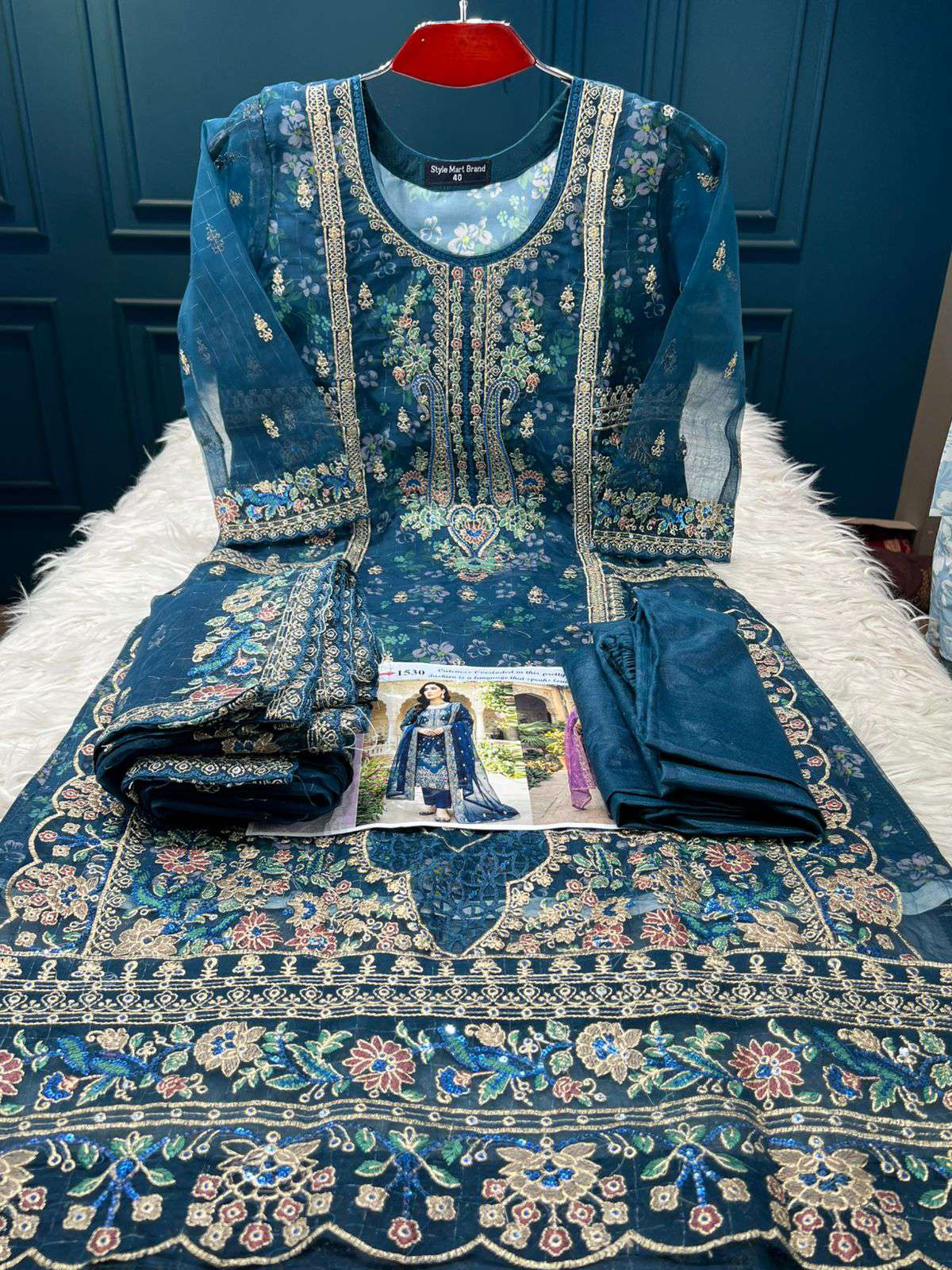 1530 TOREY Stitched Salwar kamiz - 1950