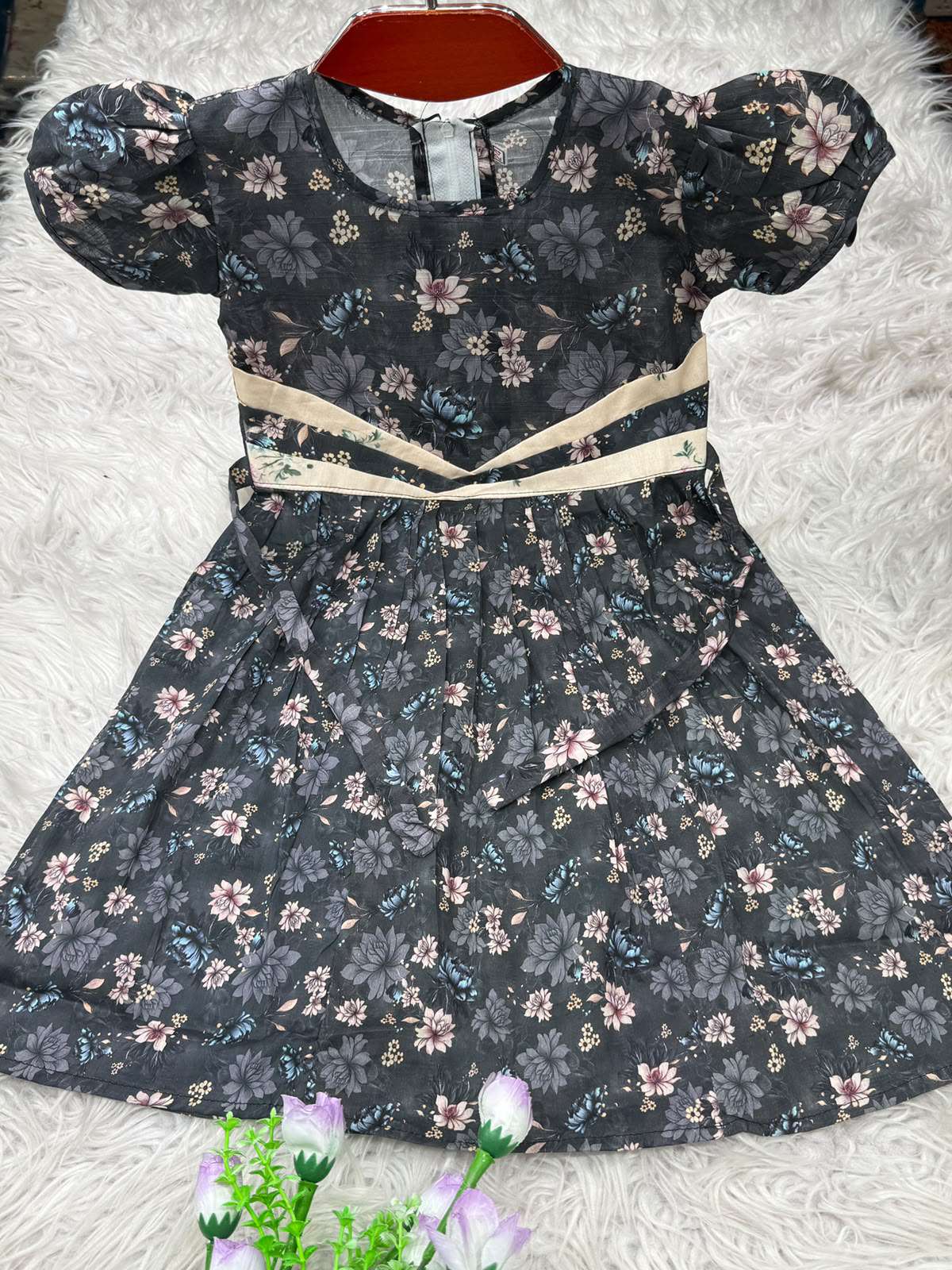 Dark Blue Baby Dress