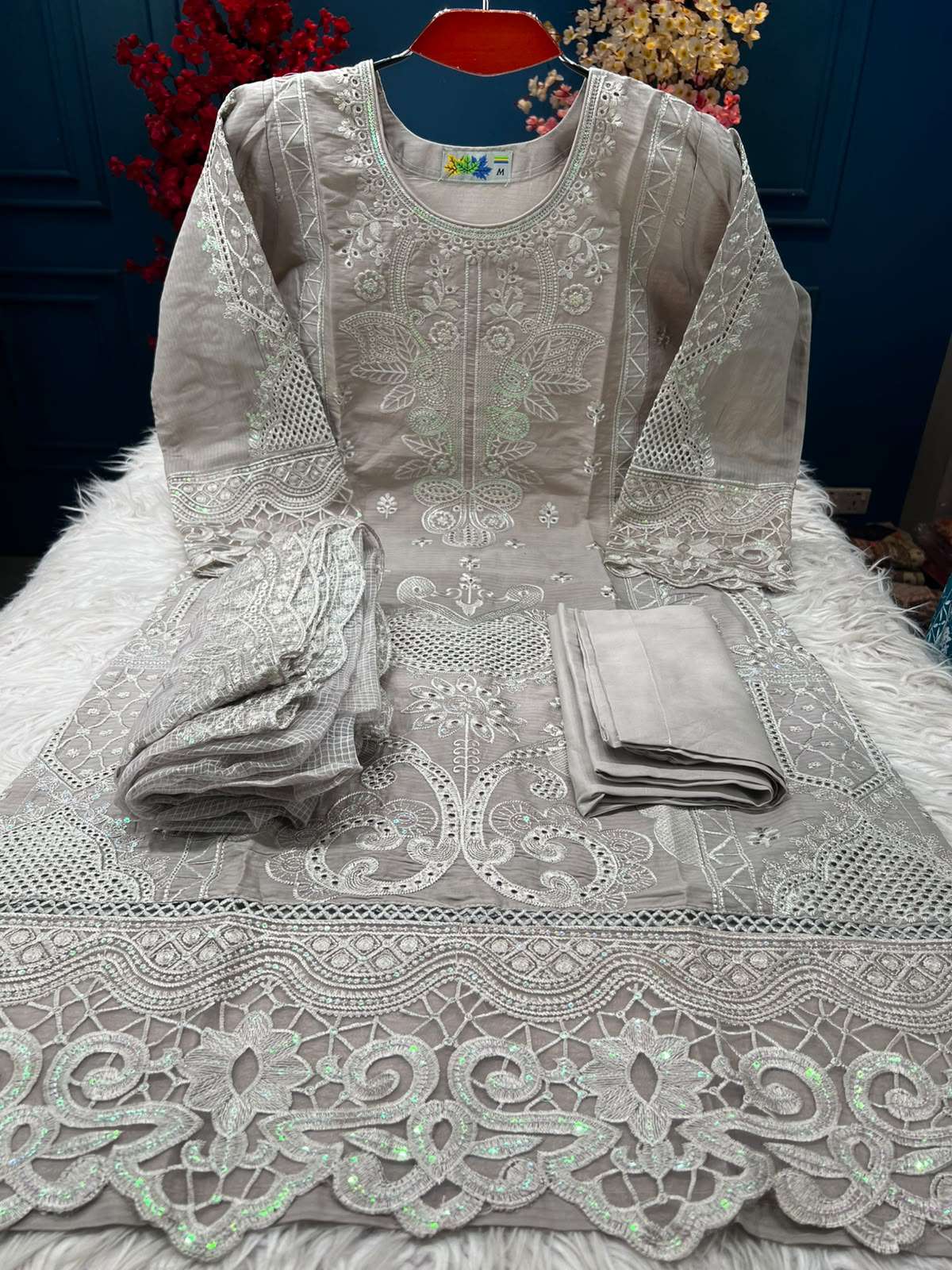 Boutique Side Trail Ash Party Suit - 1950
