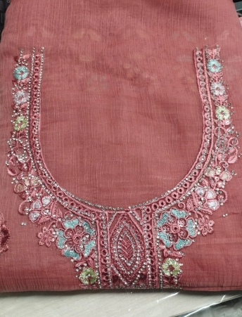 Premium Quality Original IC kanchi Pure Unstitched Party Collection - 2500