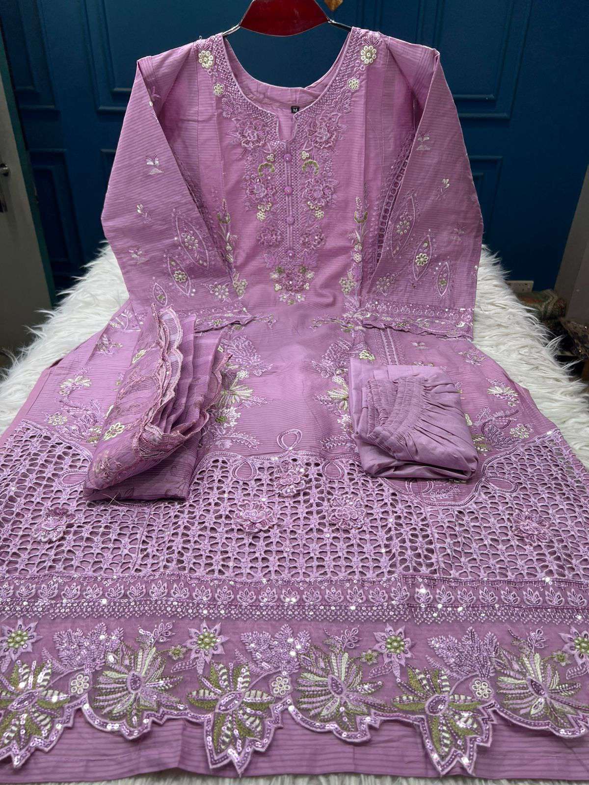 New Special Pakistani Inspired Stitched EID Party Collection - 2650 Onion