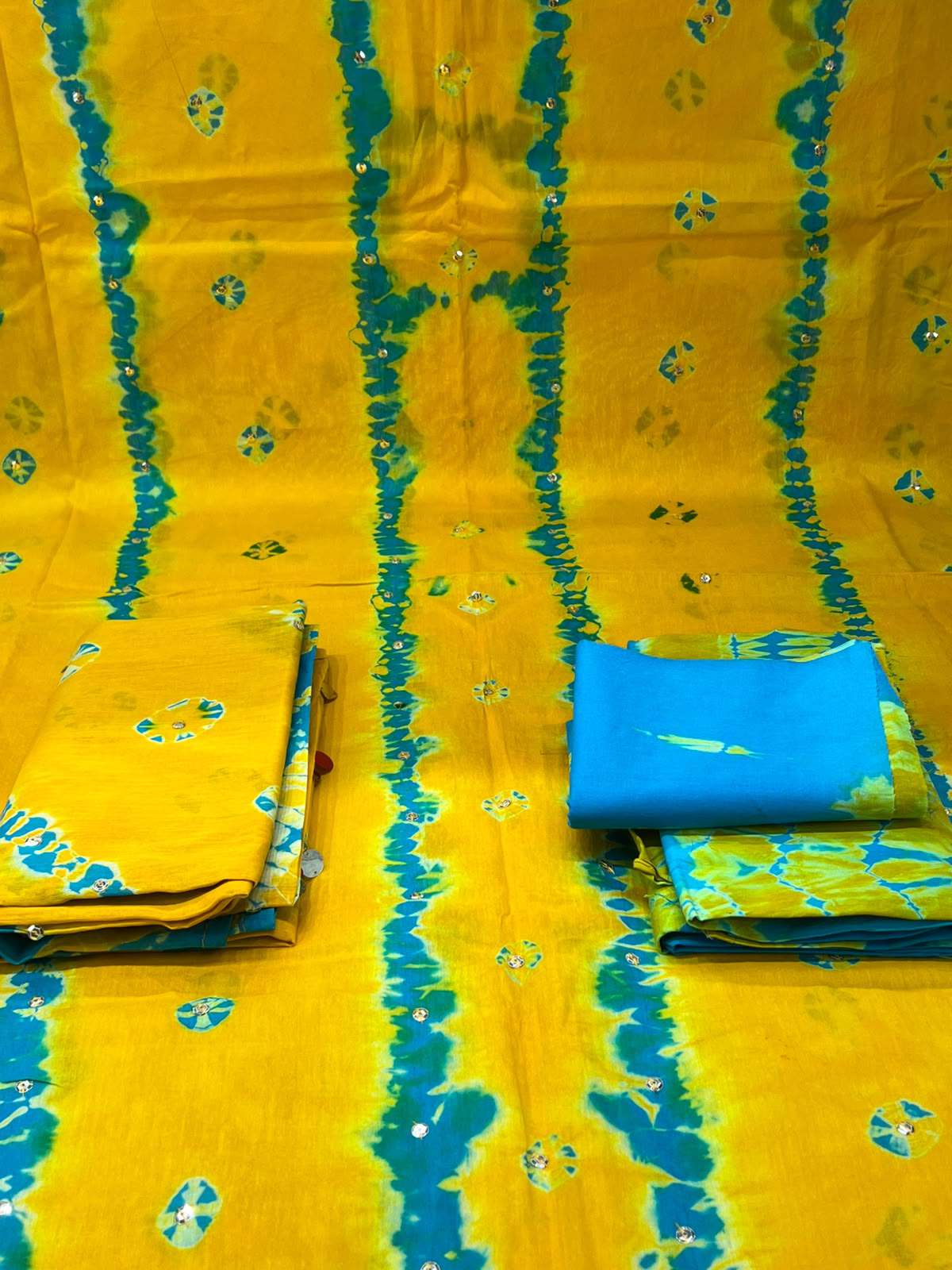 Basonti Chumki Batik Unstitched Salwar Kamiz - 1300