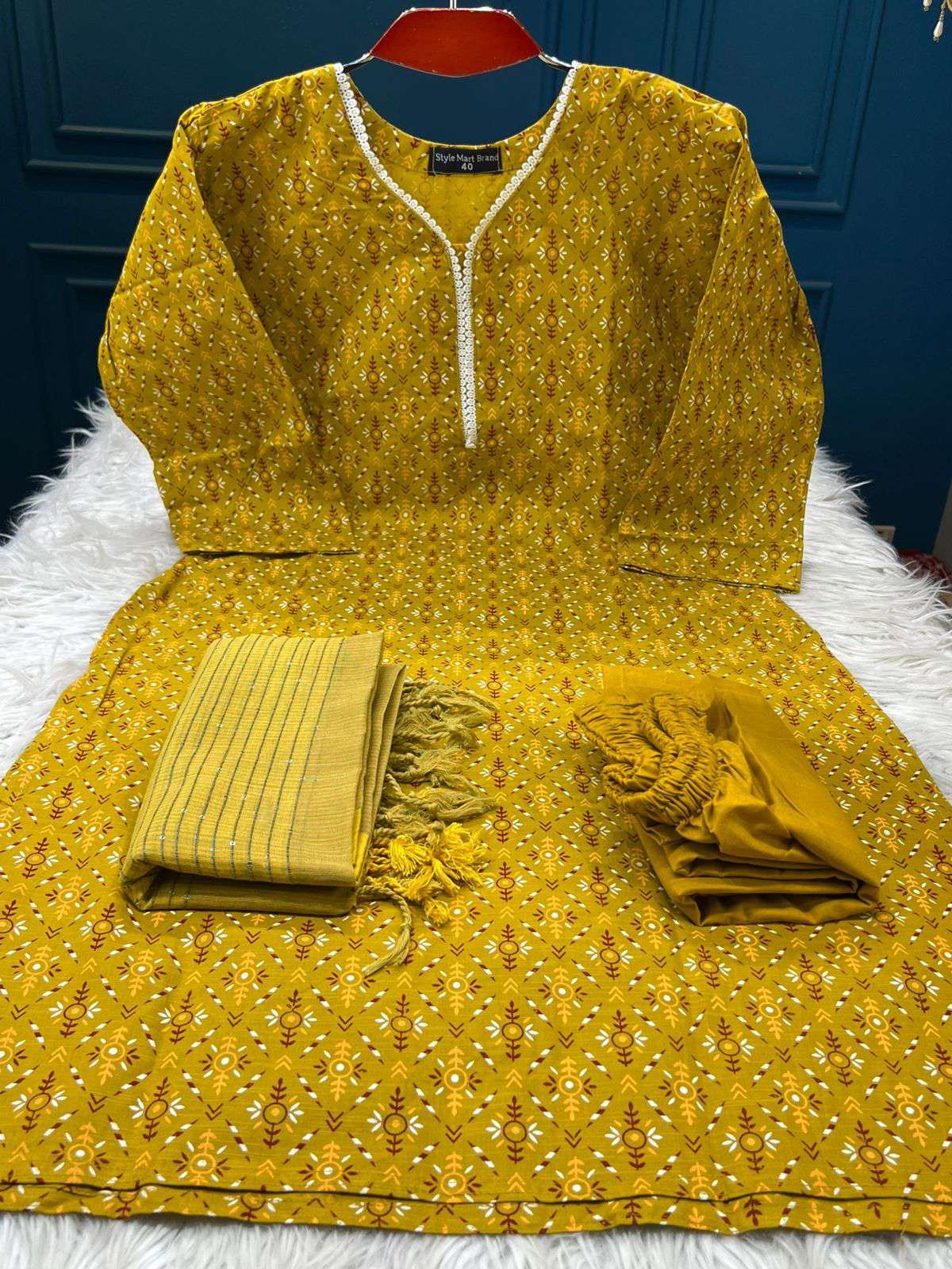 Stitched Slub Cotton Collection