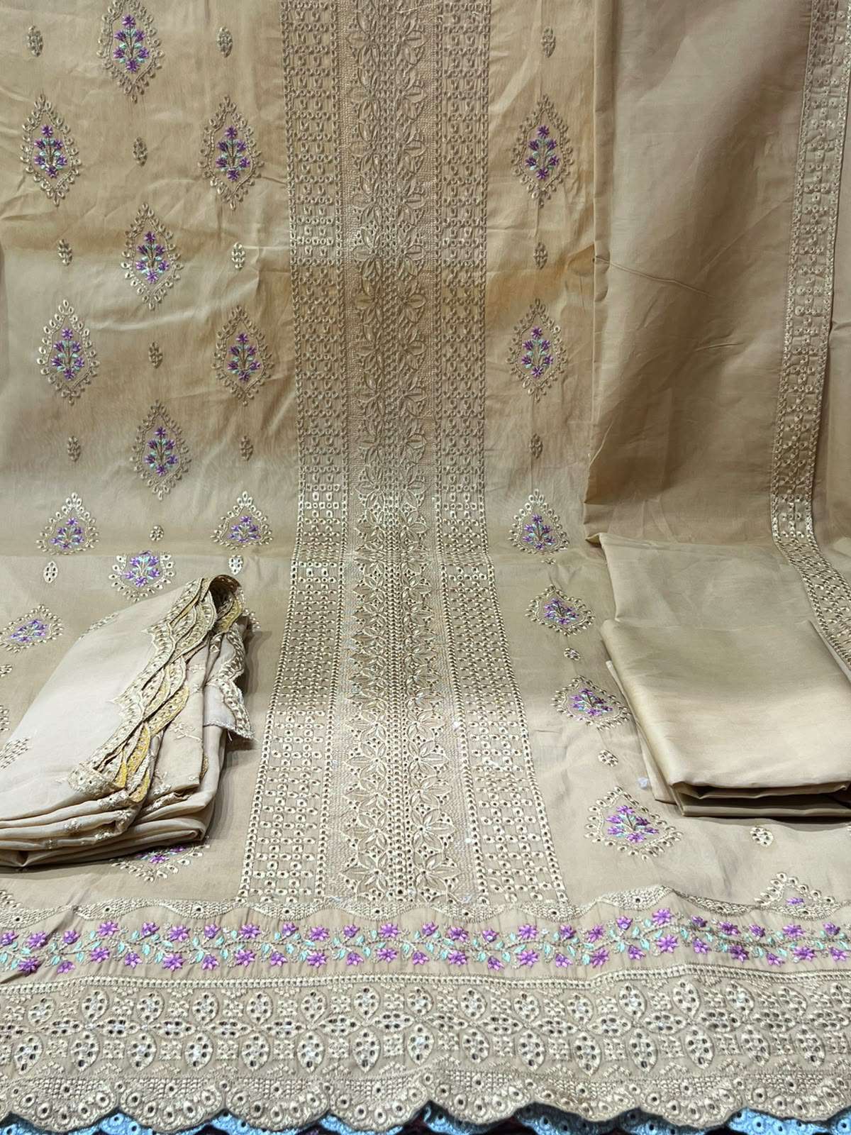 Nawabi Vibes Beige Unready Fit - 1600