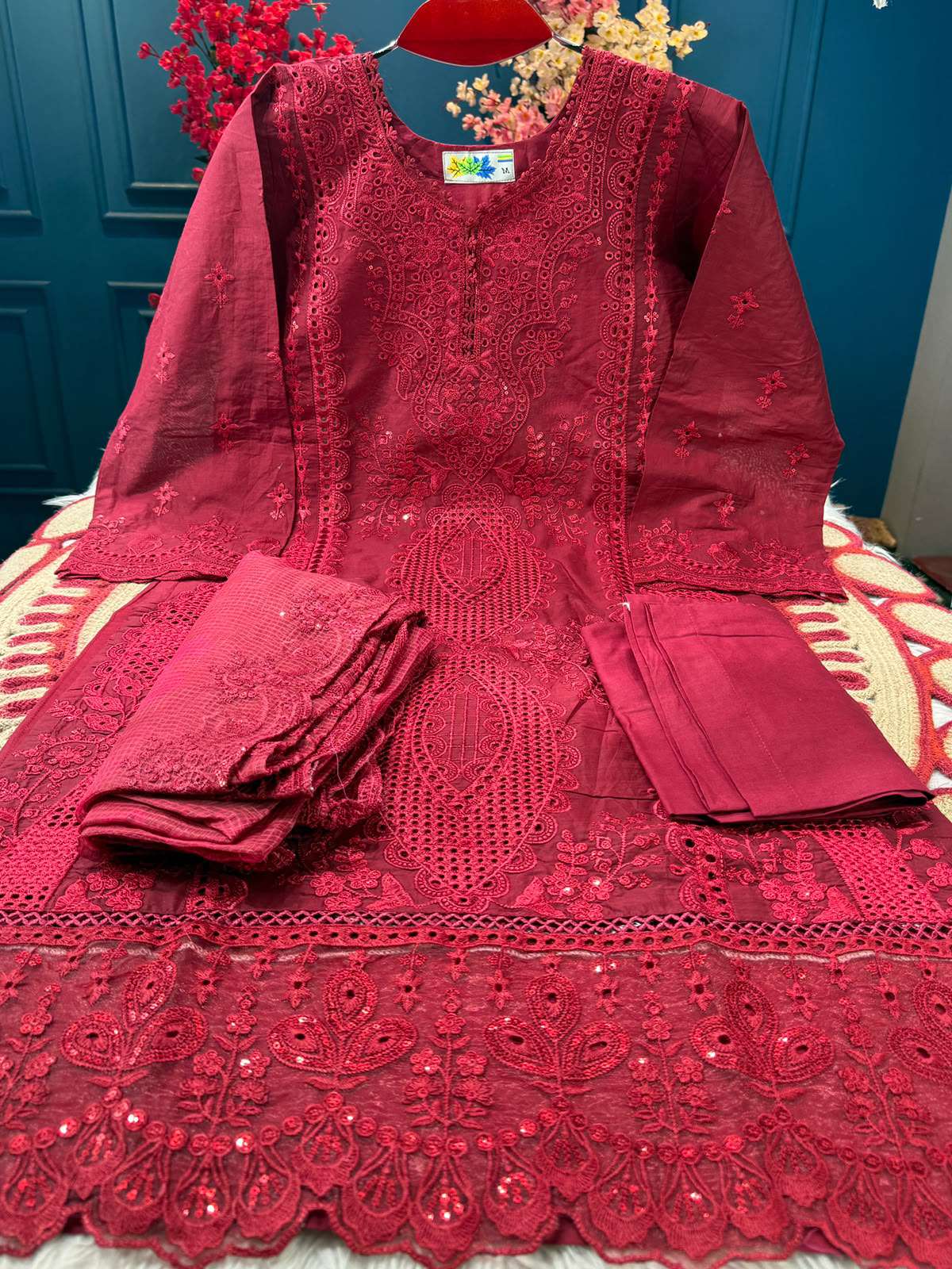 Party Vibe Maroon Boutique Dress - 1950