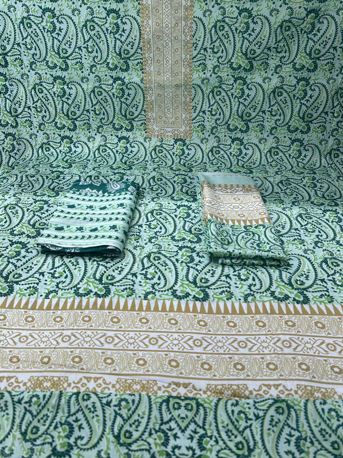 Lemon Printed Unstitched - 1050