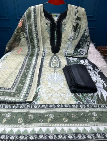 New Arraivals Premium Quality Stitched Cotton Collection - 999 light brown