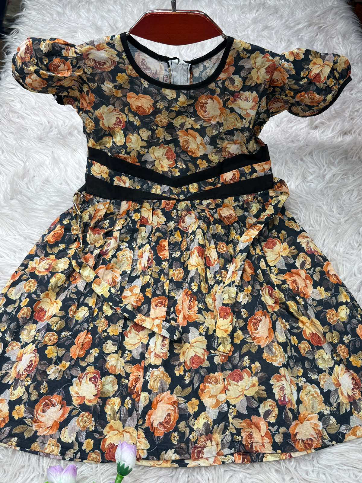 Flowery Princess Baby Frock