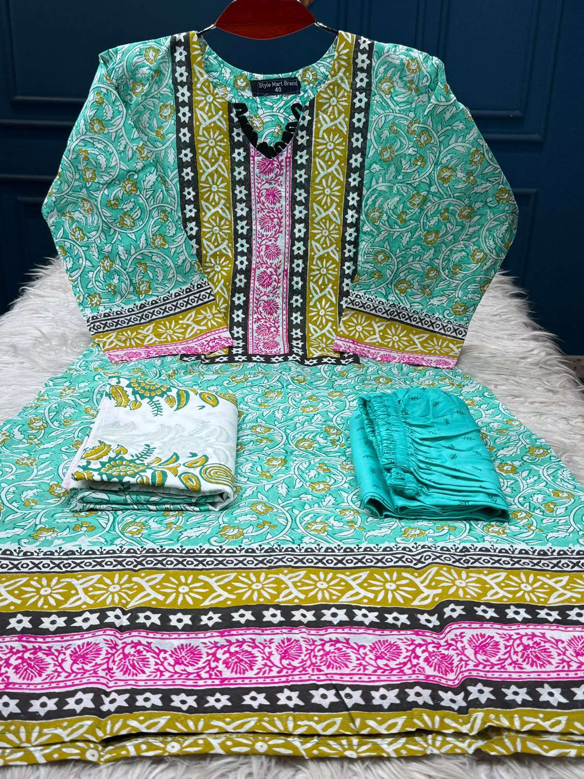 Arko Super Century Mint Stitched Dress - 1200