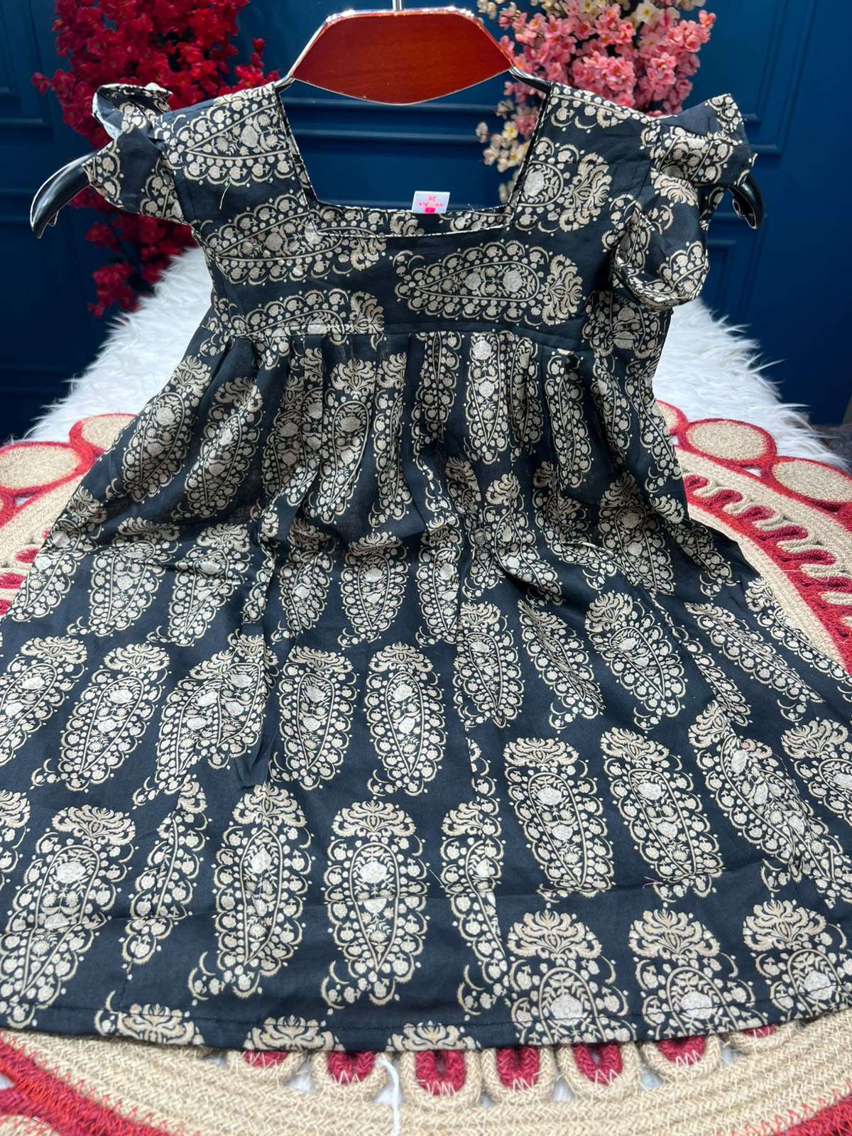 Adorable Black Baby Frock