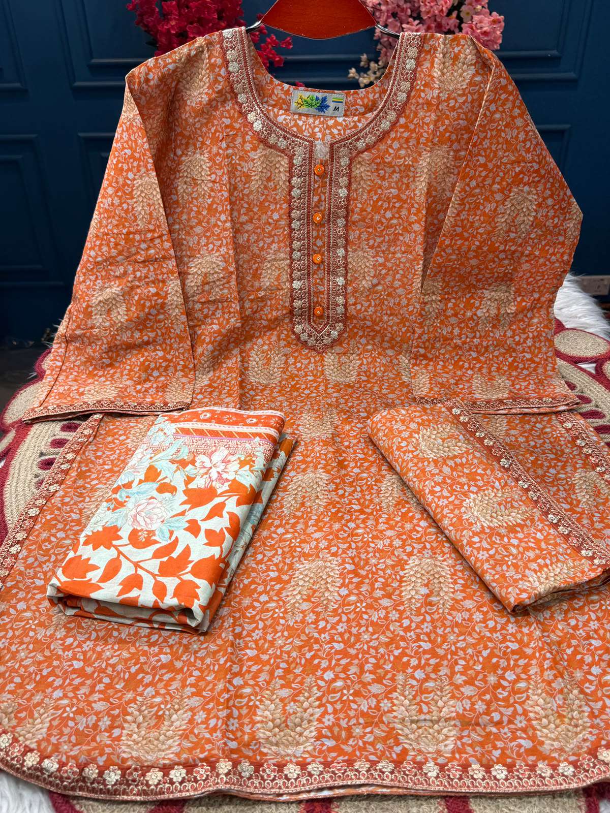 Orange Boutiques Dress - 1100