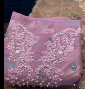 New Arraivals Inner Printed Pure Organza Stitched Collection - 2100 Onion