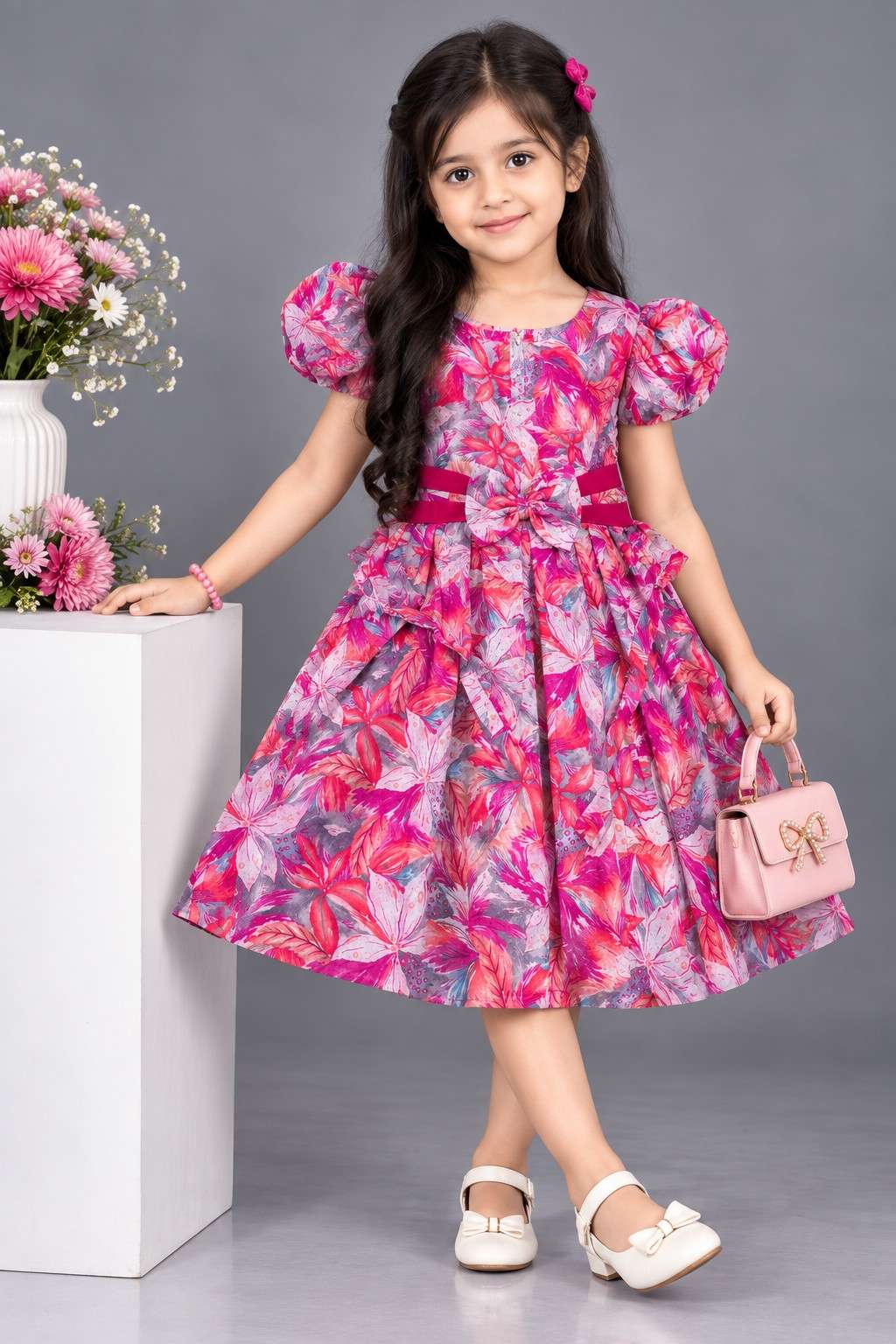 Magenta Pink COCO Frock