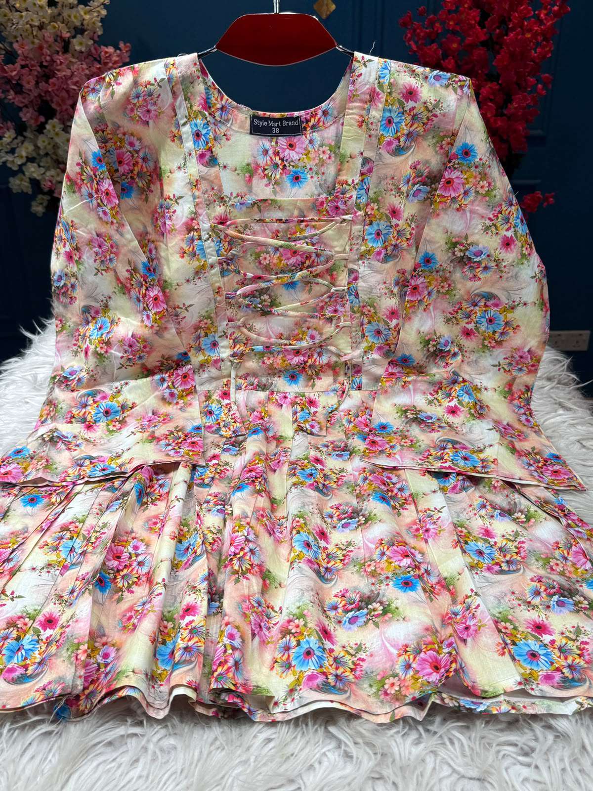 Stunning Corset Cotton Kurti - 499