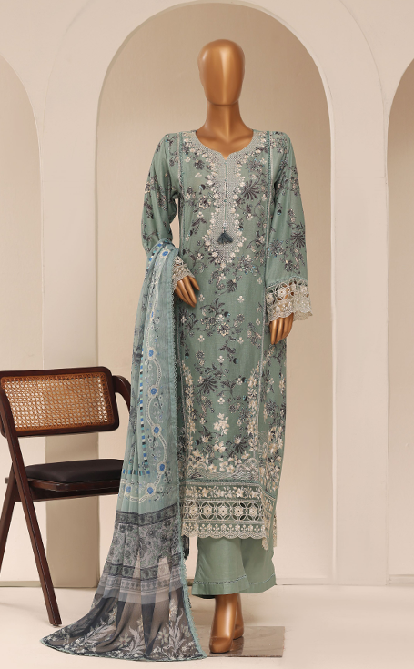 Pakistani SADABAHAR Collection Mint Green