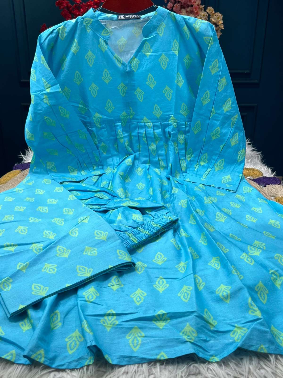 Stunning LONG 2 Piece Kurti - 850