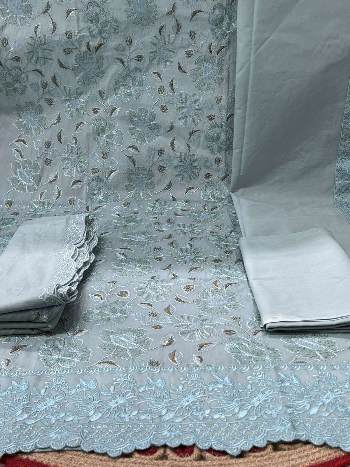 Nawabi Grey Unready Fit - 1600