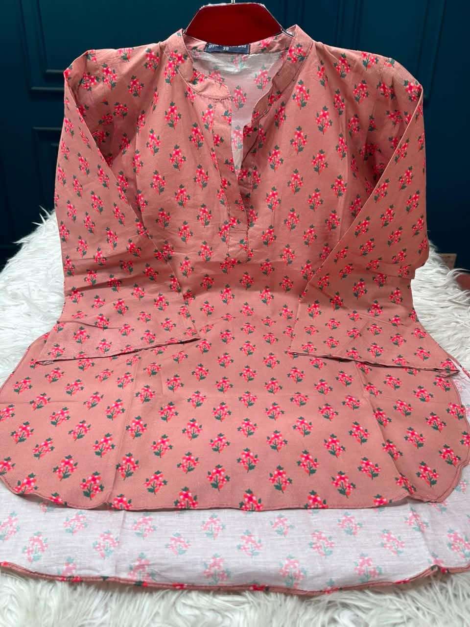 Stunning Joypuri Shirt Collar Cotton Kurti