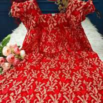 Princess Baby Girl Red Frock
