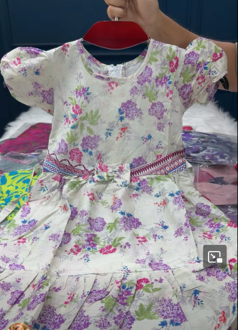 MOST Demanded Premium Quality Wonderful BABY Collection - cream lavandar