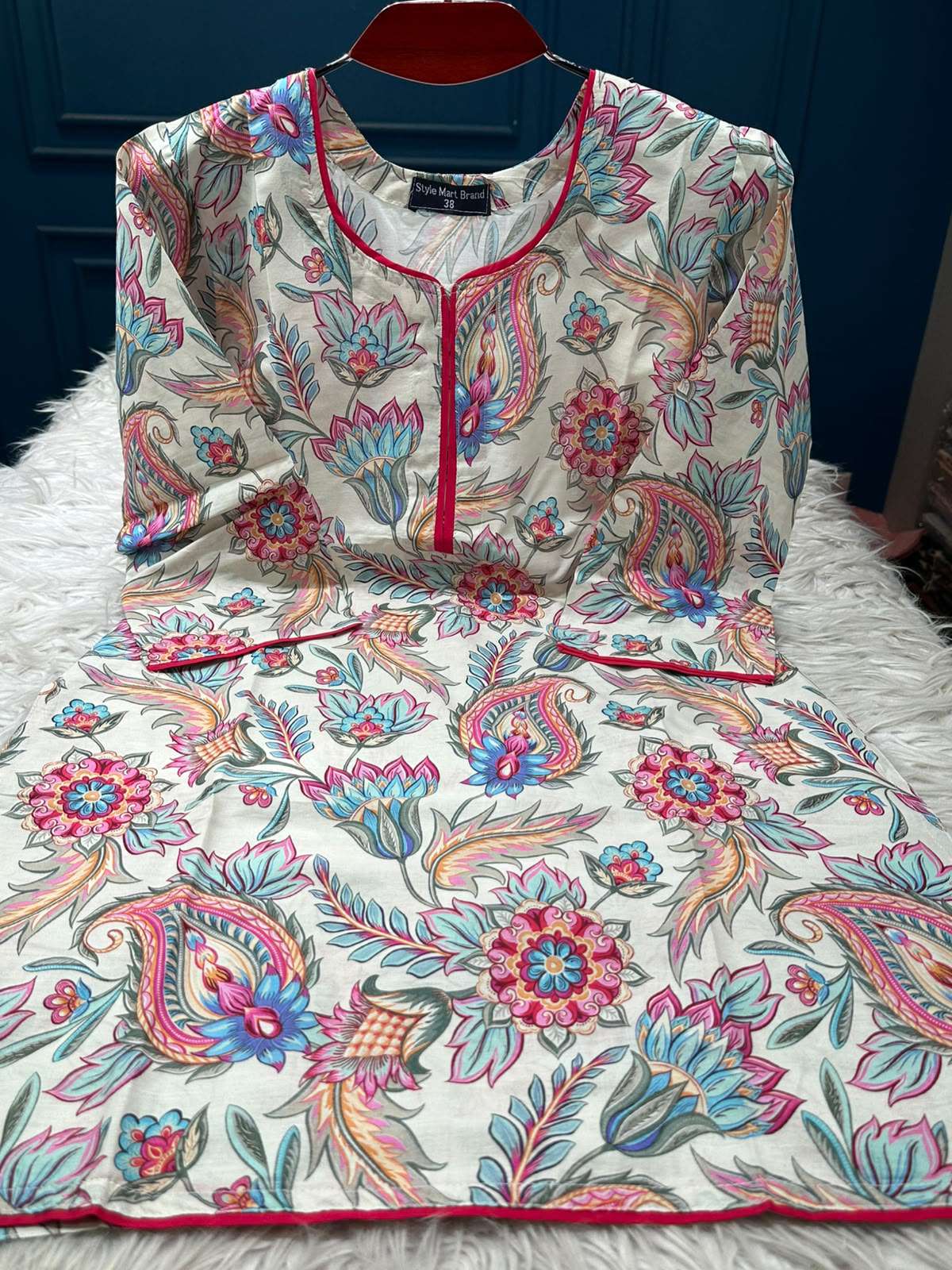 Stunning Multi Cotton Kurti