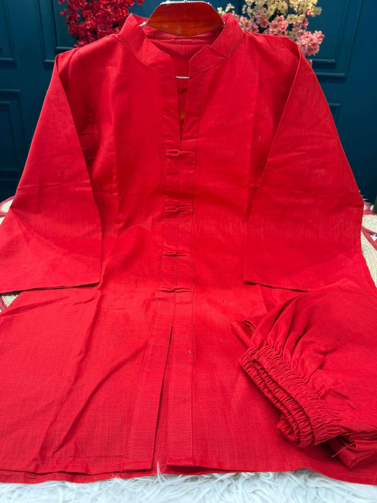 Stunning Red Two Piece Set - 750