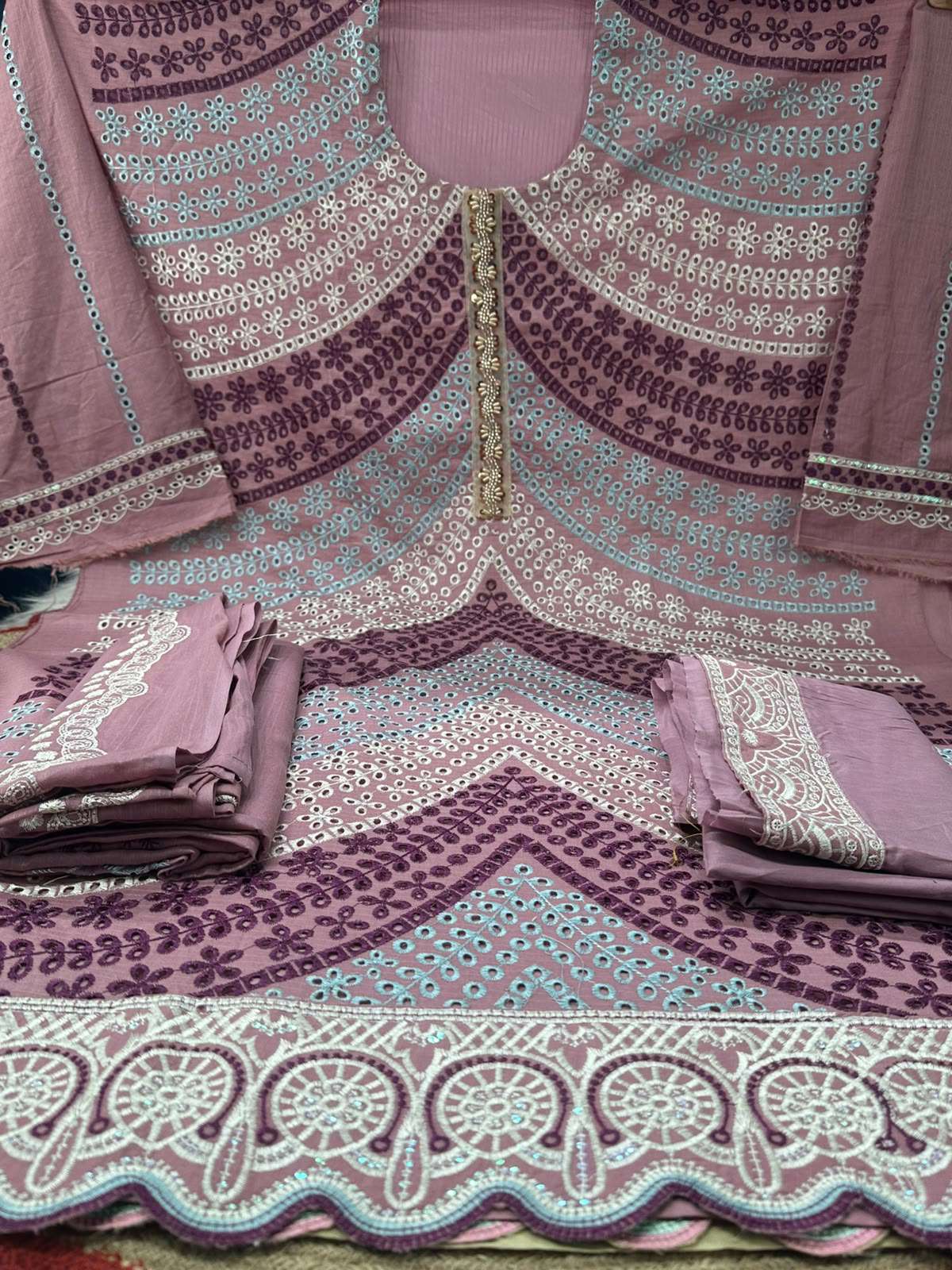 Onion Dreamy Unstitched Set - 1500