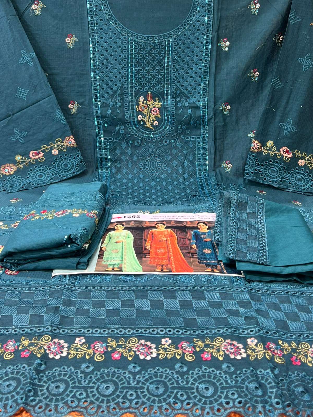 Nawabi Vibes Blue Unready Fit - 1600