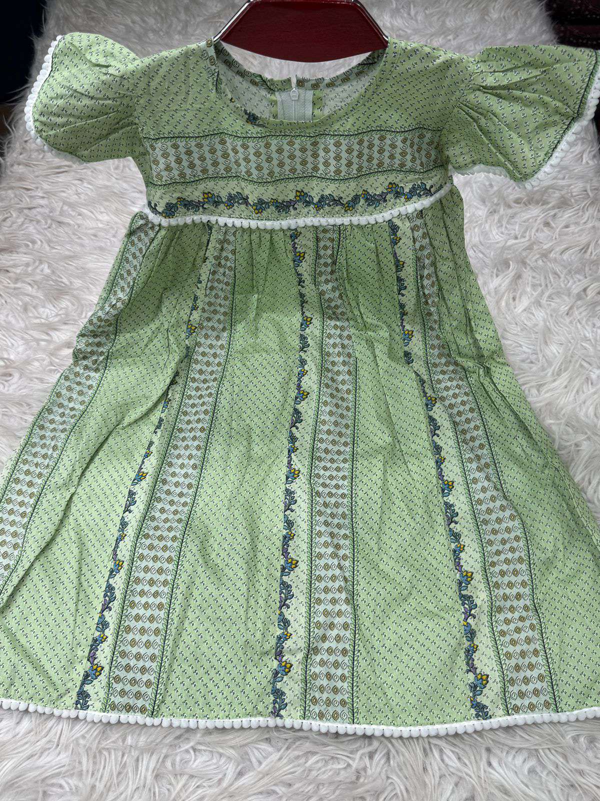 Lemon Printed Baby Dress