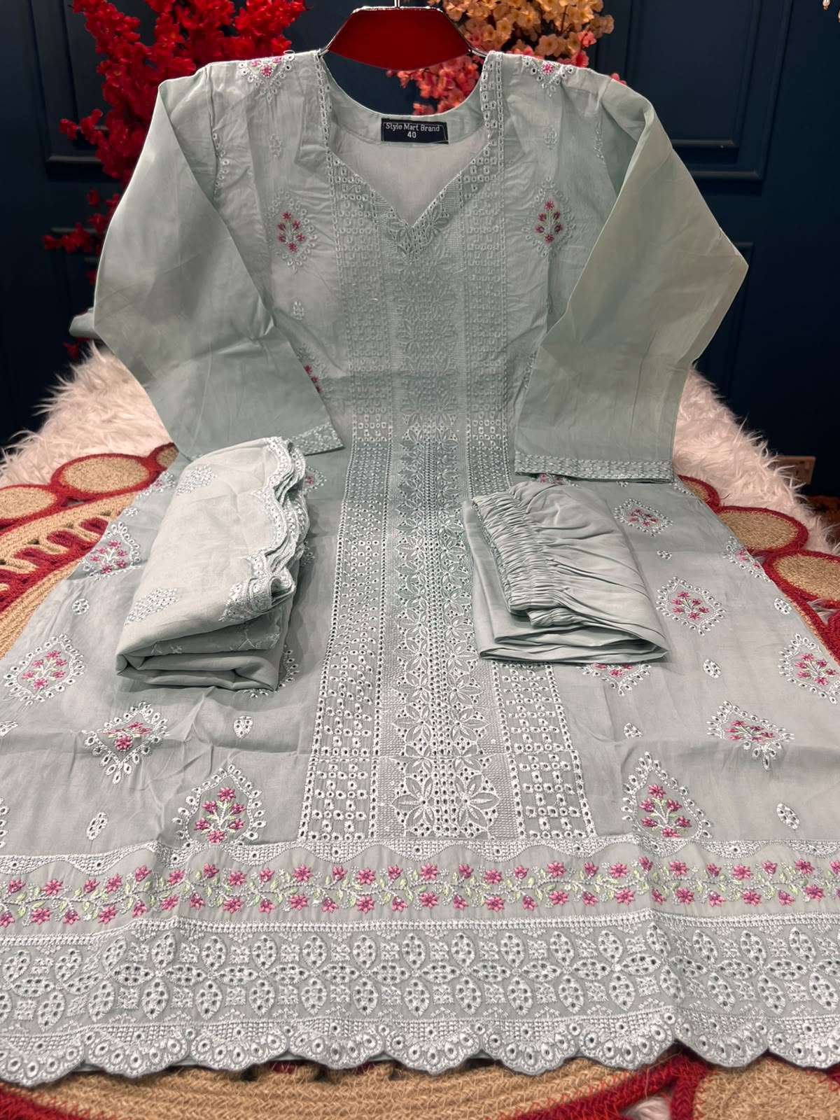 Nawabi Vibes Ash Ready Fit - 1700