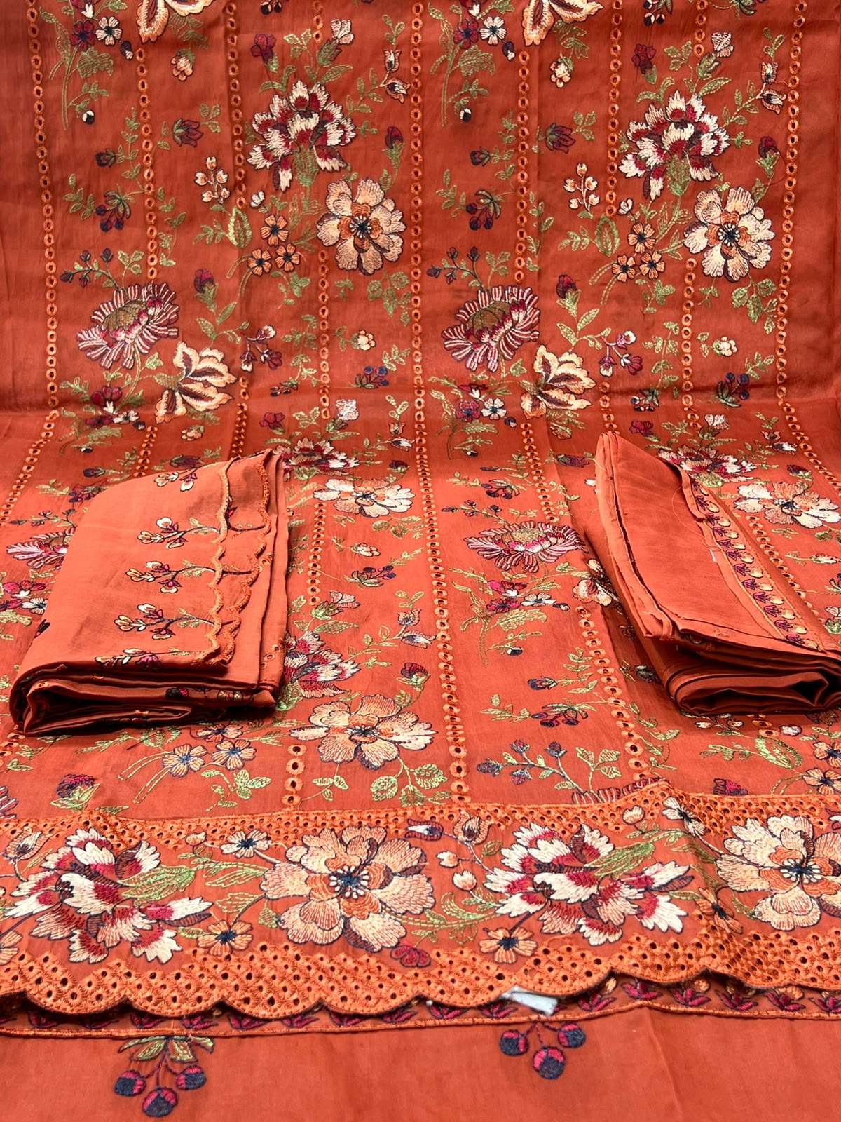Molmol Cotton Brick Dress - 1650